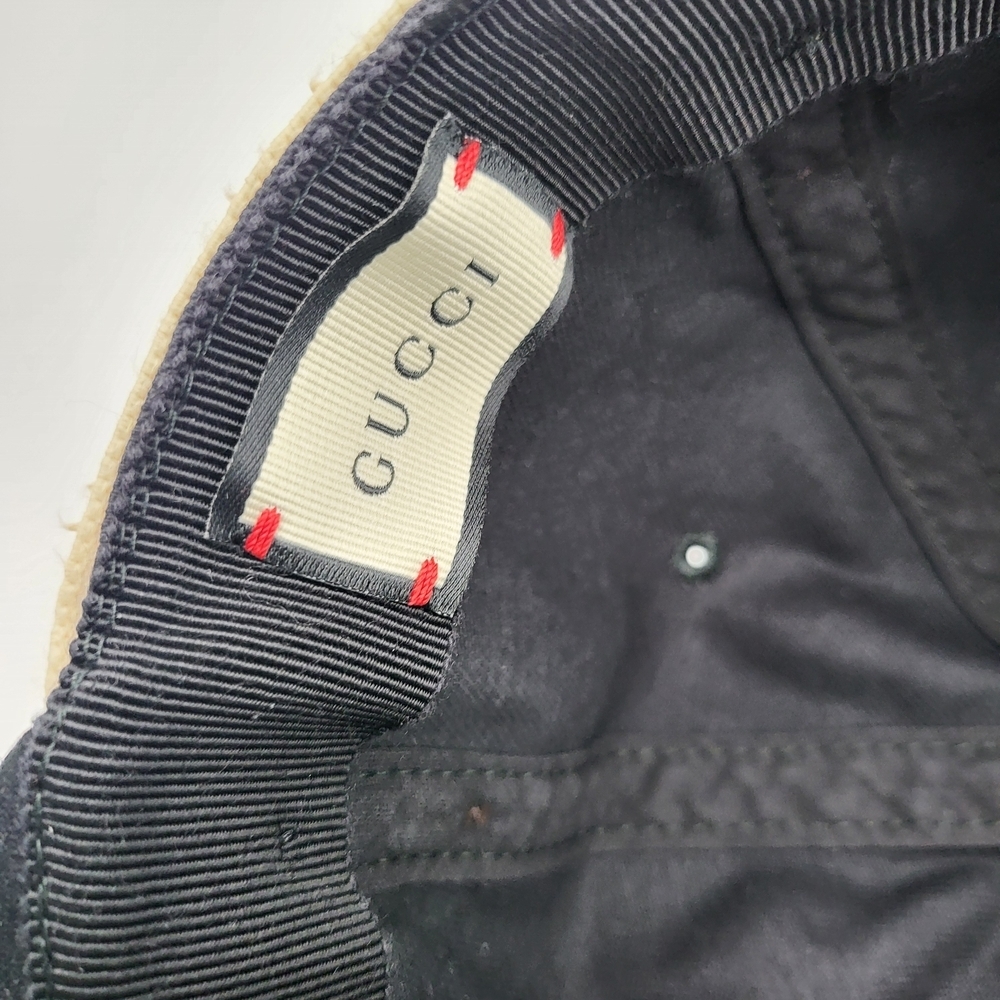 Gucci Gabardine GUCCI Headband Cap Black Size M(58) Authentic - Picture 6 of 12